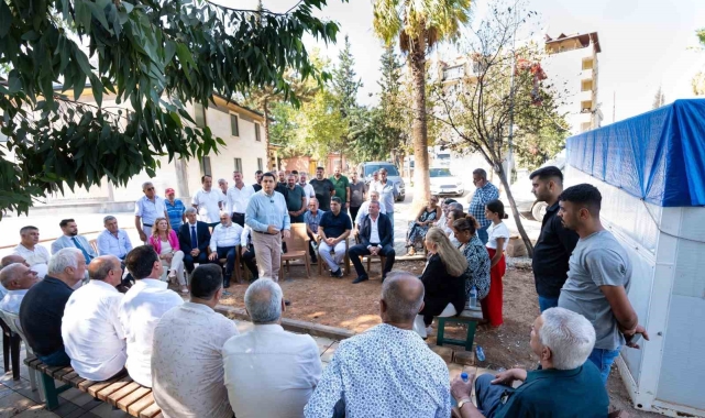 Yılmaz'dan Nurdağı ve İslahiye'ye ziyaret