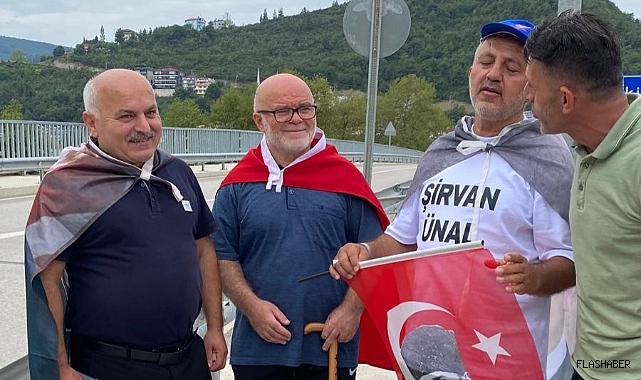 YÜRÜYÜŞÇÜLER AYANCIK’A ULAŞTI!