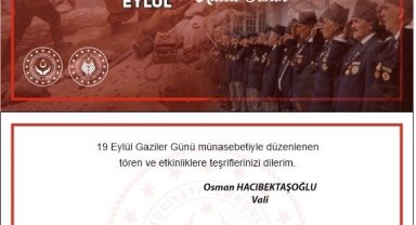 Zonguldak'ta Gaziler Günü törenle kutlahacak