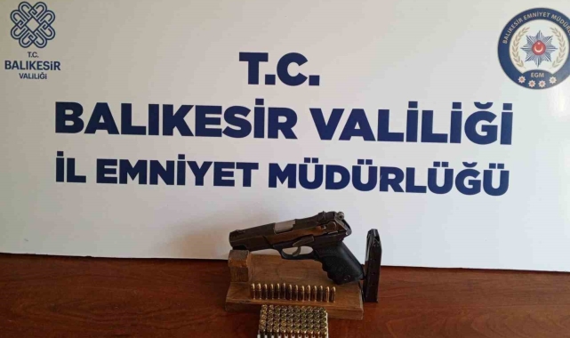 8 suç kaydı olan şahıs Bandırma'da yakalandı