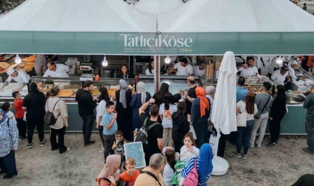 Adana Baklavası, lezzet festivalinde tam not aldı