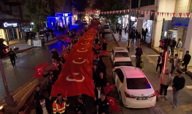 Adıyaman'da Cumhuriyet'in 101. yılı coşkusu