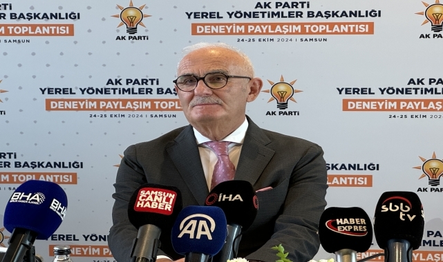 AK Parti Genel Başkan Yardımcısı Yılmaz, Samsun'da konuştu: