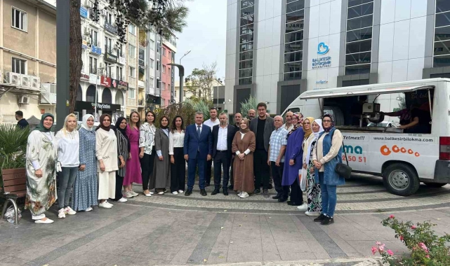 AK Parti Karesi İlçe Kadın Kolları'ndan Geleneksel Lokma Hayrı