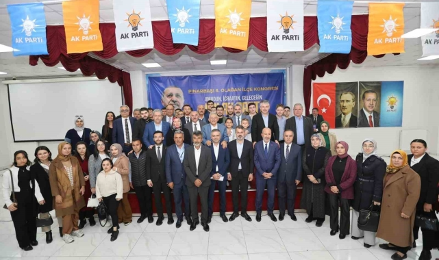 AK Parti Pınarbaşı İlçe Kongresi yapıldı