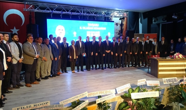 AK Parti Tavşanlı ilçe başkanı yeniden Himmet Özer oldu