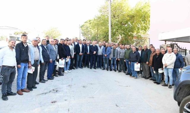 AK Partili Gider, Ayvacık'ta Muhtarlarla Buluştu