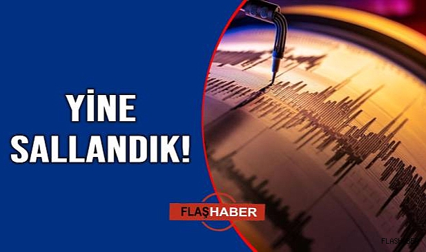 Akdeniz'de korkutan deprem
