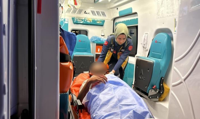 Aksaray'da bıçaklı kavga: 1 yaralı