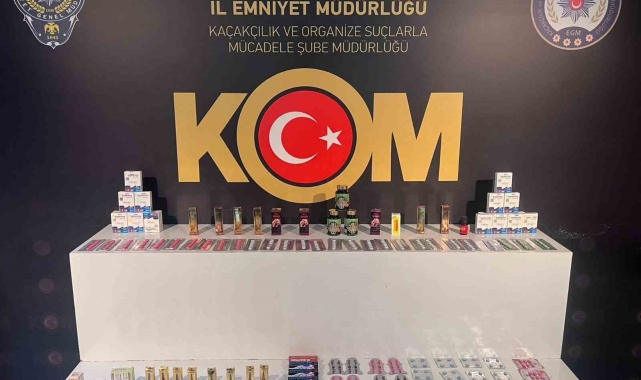 Aksaray'da gümrük kaçağı ve sahte cinsel ürün operasyonu: 1 gözaltı