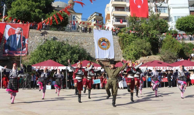 Alanya'da Cumhuriyet Bayramı coşkuyla kutlandı