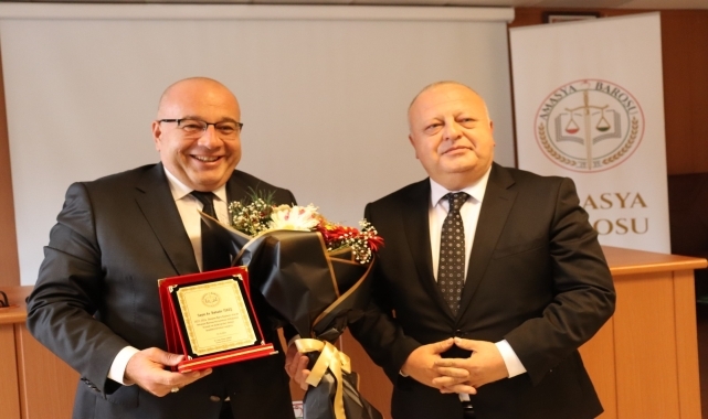 Amasya Barosu'nda devir teslim töreni yapıldı