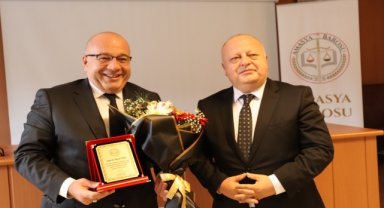 Amasya Barosu'nda devir teslim töreni yapıldı