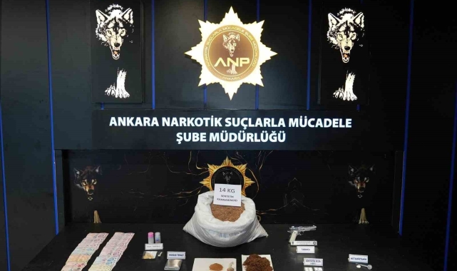 Ankara'da narkotik operasyonu