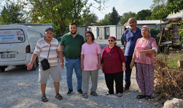Antalya'da çok hisseli araziye konulan konteynerlerdeki jeneratör sesleri mahalleliyi çileden çıkardı