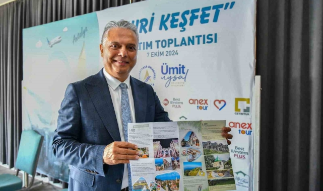 Antalya'dan "Şehrini Keşfet" projesiyle turizmi 12 aya yayma hamlesi