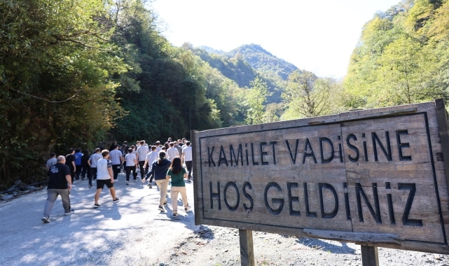 Arhavi Kamilet Vadisi&#039;nde Dünya Yürüyüş Günü etkinliği düzenlendi