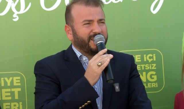 Arnavutköy'de Elektrikli minibüs tanıtımı yapıldı