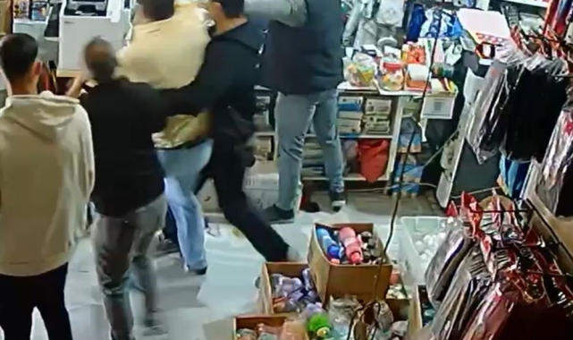 Avcılar'da 'maytap' kavgası kamerada