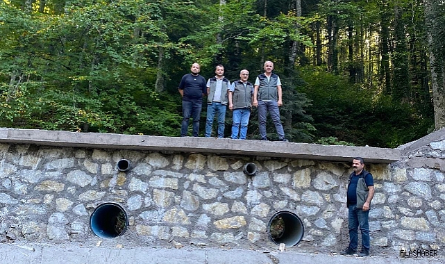 Ayancık'ta sel barikatları güçleniyor