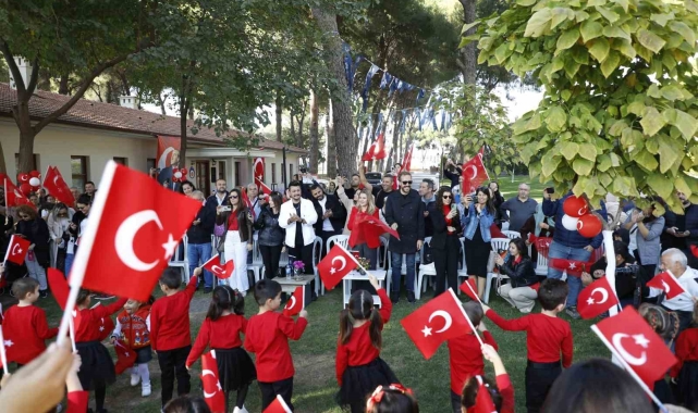 Aydın Büyükşehir Belediyesi Çocuk Gelişim Merkezleri'ni 29 Ekim coşkusu sardı
