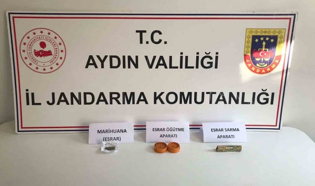Aydın'da jandarma ekipleri uyuşturucuya geçit vermiyor