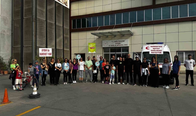 Aydın'da Sağlıklı Yaşam Yürüyüşü gerçekleşti
