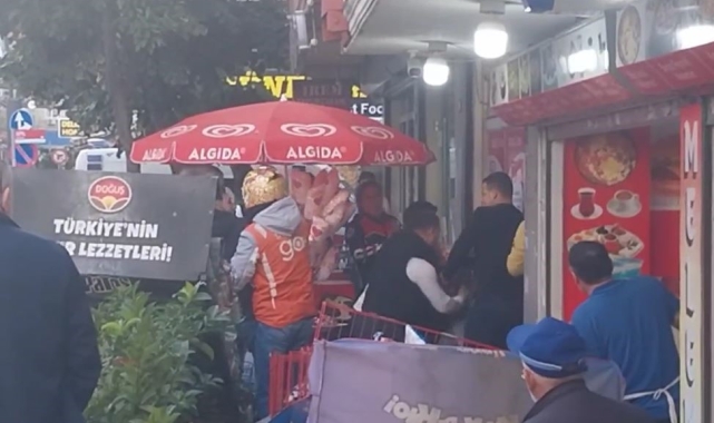 Bağcılar'daki sigara kavgası kamerada