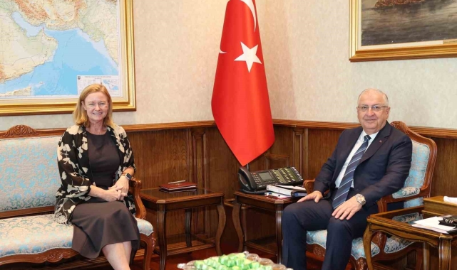 Bakan Güler, NSPA Genel Müdürü Cummings'i kabul etti