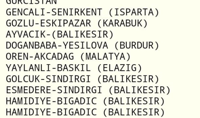 Balıkesir beşik gibi