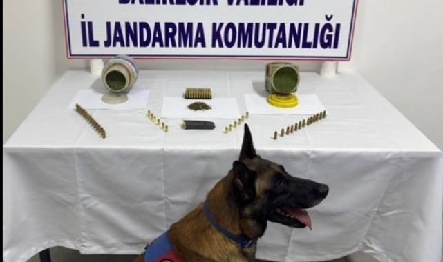 Balıkesir İl Jandarma Komutanlığı'ndan uyuşturucu operasyonu: 4 şüpheli gözaltına alındı
