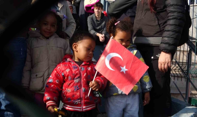 Bartın'da 29 Ekim kutlamalarında renkli görüntüler