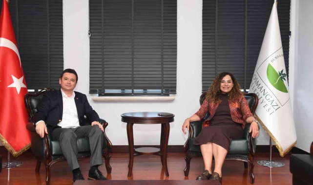 Başkan Aydın, belediye başkanlarını ağırladı