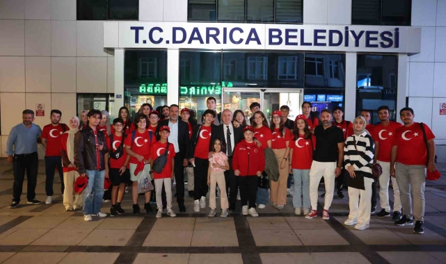 Başkan Bıyık, gençleri TEKNOFEST'e uğurladı