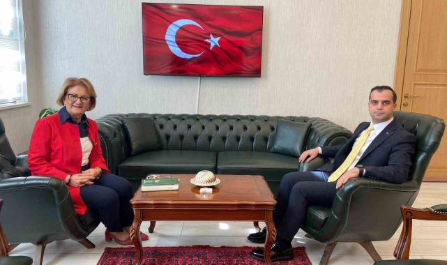 Başkan Çelik, Bozkurt'un yeni Kaymakamı Özkan'ı ziyaret etti