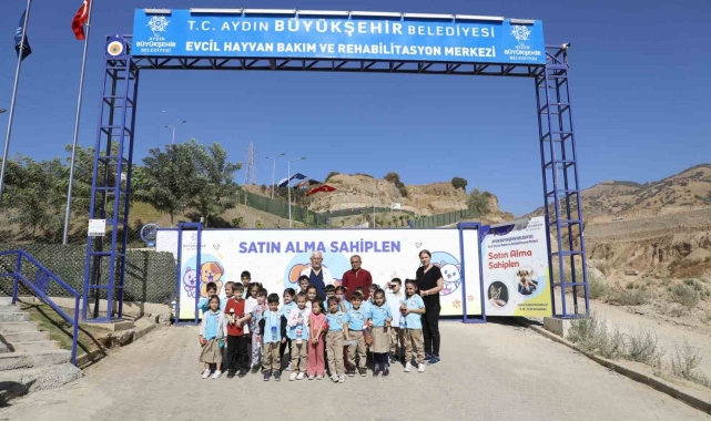 Başkan Çerçioğlu, hayvanları koruma gününde minik öğrencilere can dostlar sevgisini aşıladı