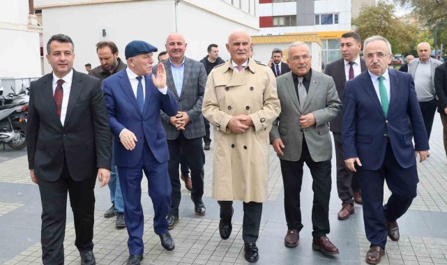 Başkan Doğan "yerel yönetimler" heyetini ağırladı