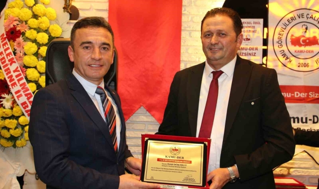 Başkan Dökmeci'ye ödül