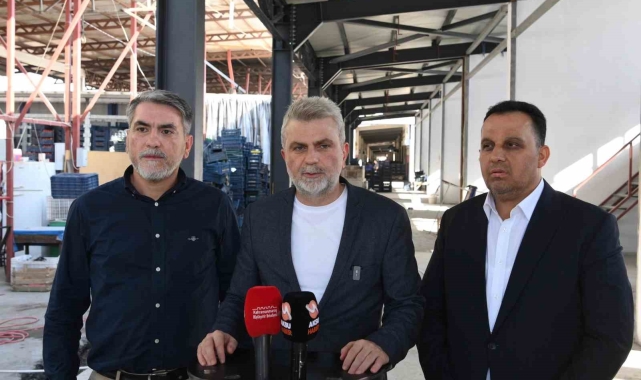 Başkan Görgel: "Sebze ve meyve halimizde yeni iş yerlerini teslime hazırlıyoruz"