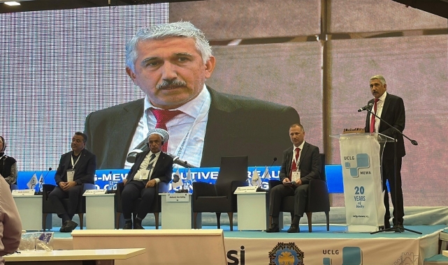 Başkan Hallaç, UCLG-MEWA Toplantısında Kentsel Ulaşımın Geleceğini ele aldı