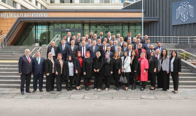 Başkan Palancıoğlu, muhtarları Melikgazi Belediyesi'nde misafir etti
