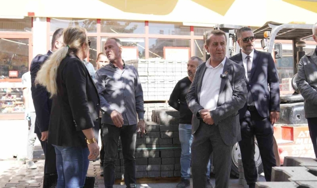 Başkan Yetişkin yol çalışmalarını yerinde inceledi