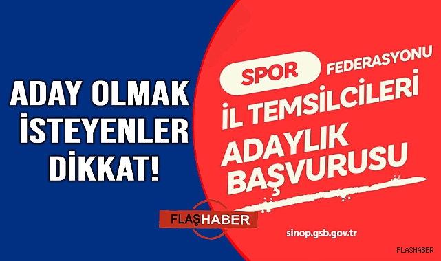 Başvurular başladı