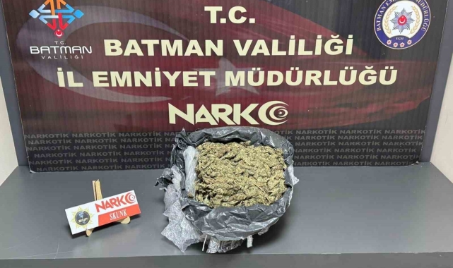 Batman'da evde uyuşturucu operasyona 1 tutuklama