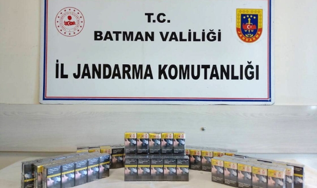 Batman'da kaçak sigara operasyonu