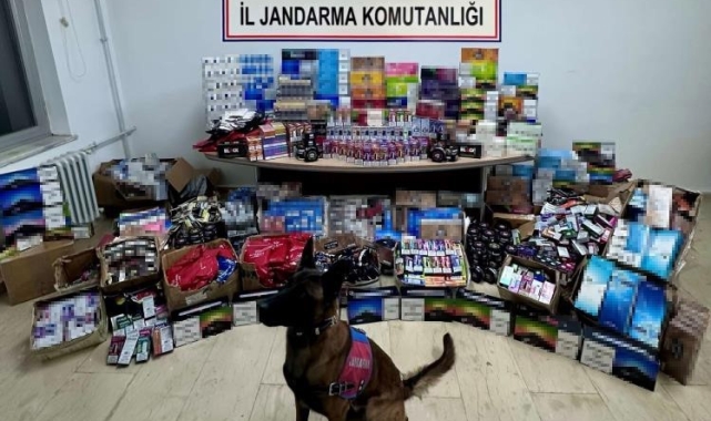 Batman'da kaçakçılık yapan kargo firması aracı jandarma ekiplerine takıldı