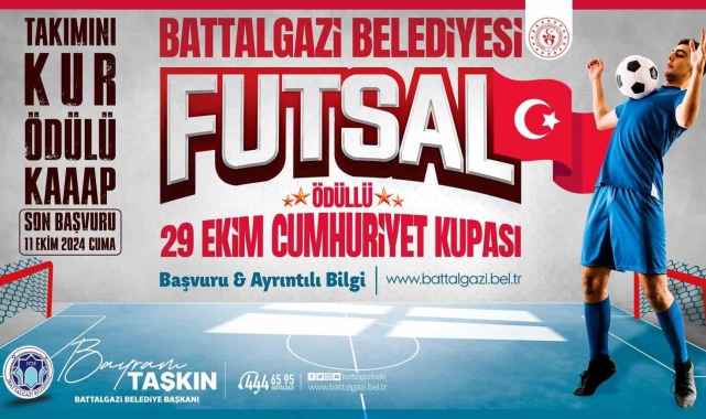 Battalgazi&#039;de futsal turnuvası
