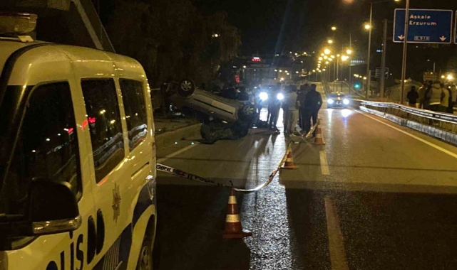 Bayburt'ta trafik kazası: 1 kişi öldü