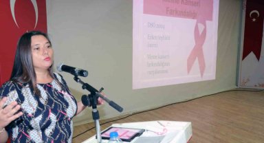 Bayraklı'da meme kanseri farkındalık semineri