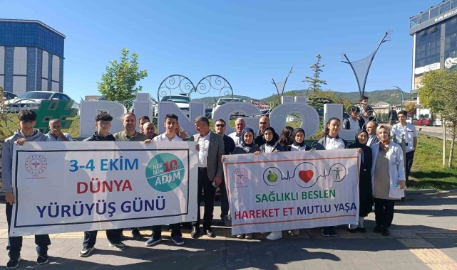 Bingöl'de Dünya Yürüyüş Gün etkinliği
